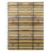 Antiquitätenholz Holzlatten Notizblock (Vorderseite)