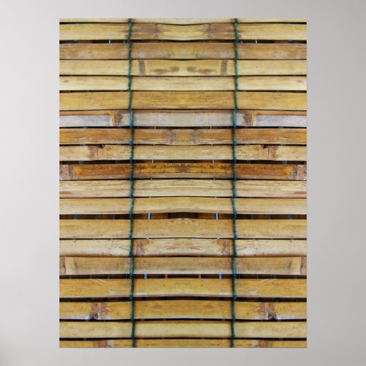 Antiquitätenholz Holzlatten Poster (Vorne)