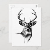 Antiquitätenjugendkunst zeichne handgefertigte Nat Postkarte (Vorne/Hinten)