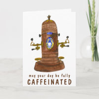Antiquitätenkaffee Espresso-Kaffeemaschine KURZ -