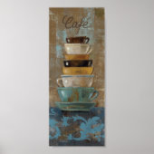 Antiquitätenkaffee Poster (Vorne)