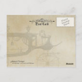 Antiquitätenkarrien Postkarte (Rückseite)