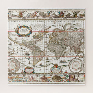 Antiquitätenkarte für den Alten Weltatlas Puzzle