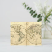 Antiquitätenkarte Postkarte (Stehend Vorderseite)