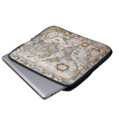 Antiquitätenklapprechner Laptopschutzhülle (Vorne Knopf)