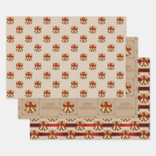 Antiquitätenklöster Weihnachten Geschenkpapier Set