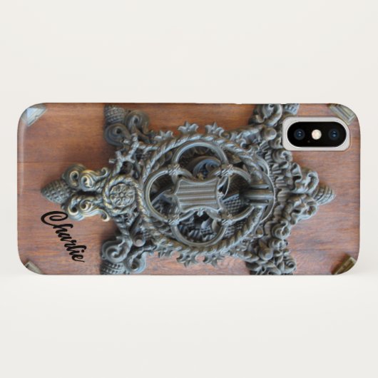 Antiquitätenknopf Case-Mate iPhone Hülle (Rückseite (Horizontal))