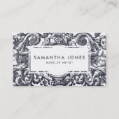 Antiquitätenkreuz Angel Cherub bildet Künstler Visitenkarte (Vorderseite)