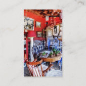 Antiquitätenladen Visitenkarte (Rückseite)