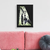 Antiquitätenlampe Leinwanddruck (Insitu (Wohnzimmer))