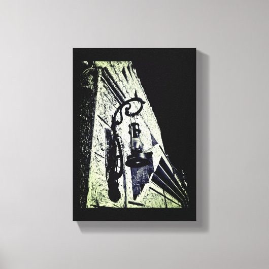 Antiquitätenlampe Leinwanddruck (Vorderseite)