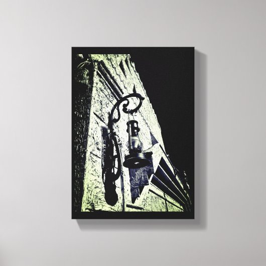 Antiquitätenlampe Leinwanddruck (Vorderseite)