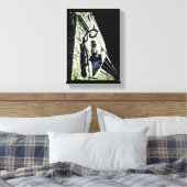 Antiquitätenlampe Leinwanddruck (Insitu (Schlafzimmer))