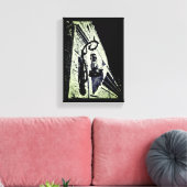 Antiquitätenlampe Leinwanddruck (Insitu (Wohnzimmer))