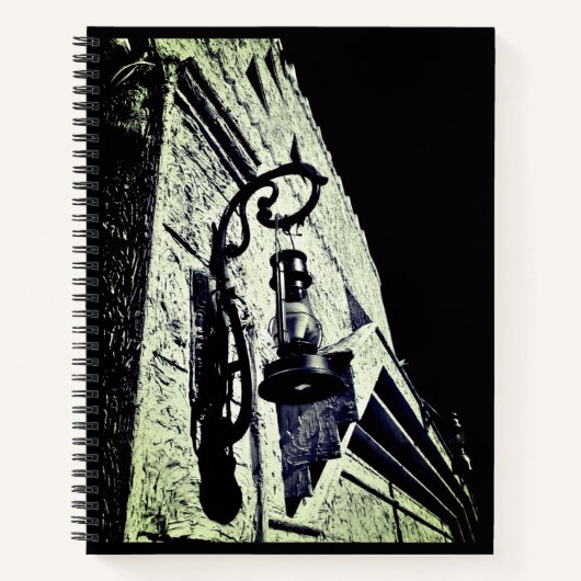 Antiquitätenlampe Notizblock (Vorderseite)