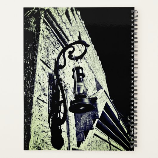 Antiquitätenlampe Planer (Rückseite)