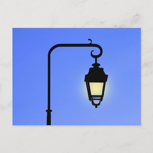 Antiquitätenlampe Postkarte (Vorderseite)