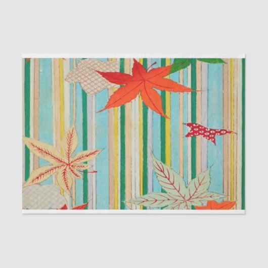 Antiquitätenleaf - Gewebpapier Seidenpapier (Vorderseite)