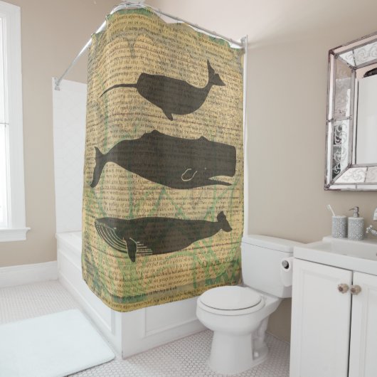 Antiquitätenleben im Wald Duschvorhang (Beispiel)