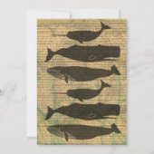 Antiquitätenleben im Wald Einladung (Rückseite)