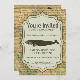 Antiquitätenleben im Wald Einladung