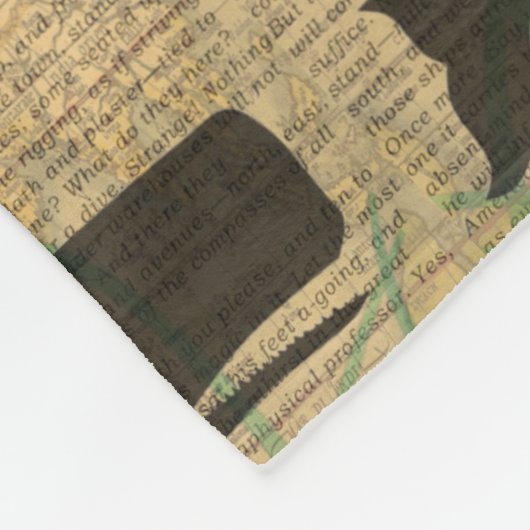 Antiquitätenleben im Wald Fleecedecke (Ecke)