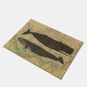 Antiquitätenleben im Wald Fußmatte (Schrägansicht)