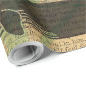 Antiquitätenleben im Wald Geschenkpapier (Rolleneckpunkt)