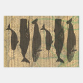 Antiquitätenleben im Wald Geschenkpapier Set (Vorderseite 2)