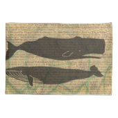 Antiquitätenleben im Wald Kissenbezug (Rückseite)