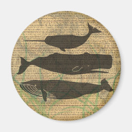 Antiquitätenleben im Wald Magnet