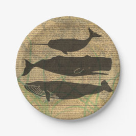 Antiquitätenleben im Wald Pappteller