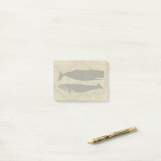 Antiquitätenleben im Wald Post-it Klebezettel (Auf Schreibtisch)