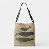 Antiquitätenleben im Wald Tragetaschen Mit Langen Trägern (Rückseite)