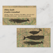 Antiquitätenleben im Wald Visitenkarte (Vorne/Hinten)