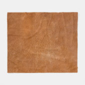 Antiquitätenleder Textur, TANleder,Textur,Backgr Fleecedecke (Vorderseite (Horizontal))