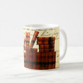 Antiquitätenlederbücher Kaffeetasse (VorderseiteRechts)