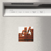 Antiquitätenlederbücher Magnet (In Situ (Geschirrspüler))