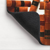 Antiquitätenlederbücher Mousepad (Ecke)