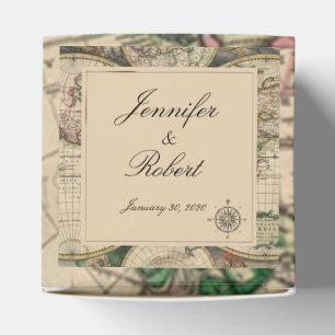 Antiquitätenliste Alte Gastgeschenk Hochzeit Geschenkschachtel