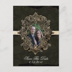 Antiquitätenliste Save the Date Ankündigungspostkarte