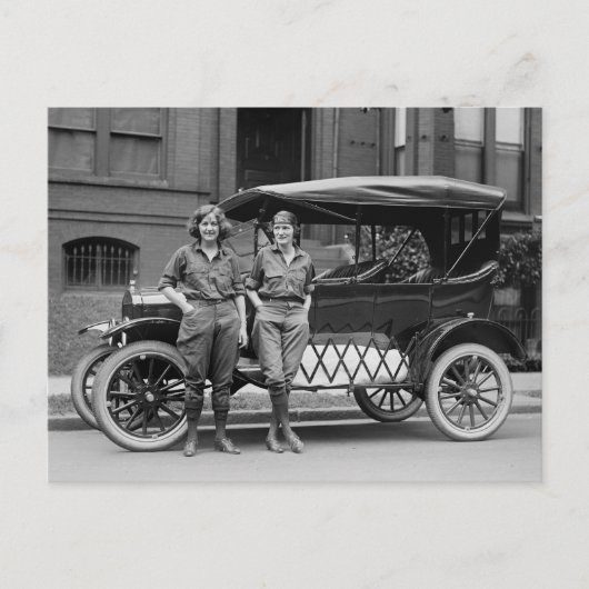 Antiquitätenmädchen, 1920er postkarte (Vorderseite)