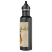 Antiquitätenmädchen Winterkind Edelstahlflasche (Rechts)