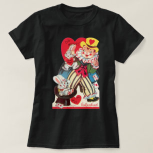 Antiquitätenmagier Valentine mit Kaninchen T-Shirt