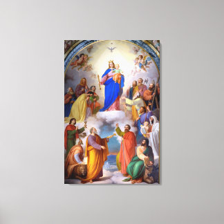 Antiquitätenmalerei Gestrickte Canvas Print 41 Leinwanddruck