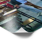 Antiquitätenmarkt Arezzo, Italien Fotodruck (Ecke)