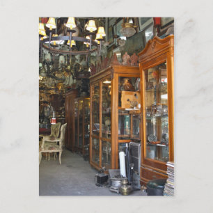 Antiquitätenmarkt in Athen - Griechenland Postkart Postkarte