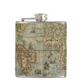 Antiquitätenmaske Flachmann (Vorderseite)