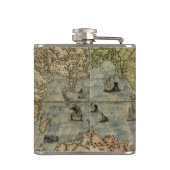 Antiquitätenmaske Flachmann (Rückseite)