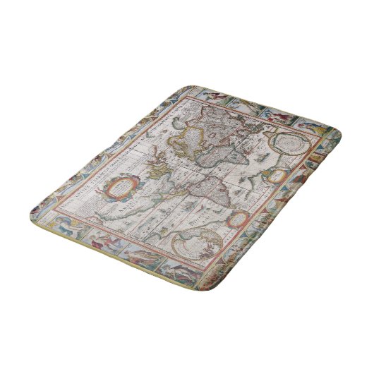 Antiquitätenmatte Badematte (Schrägansicht)